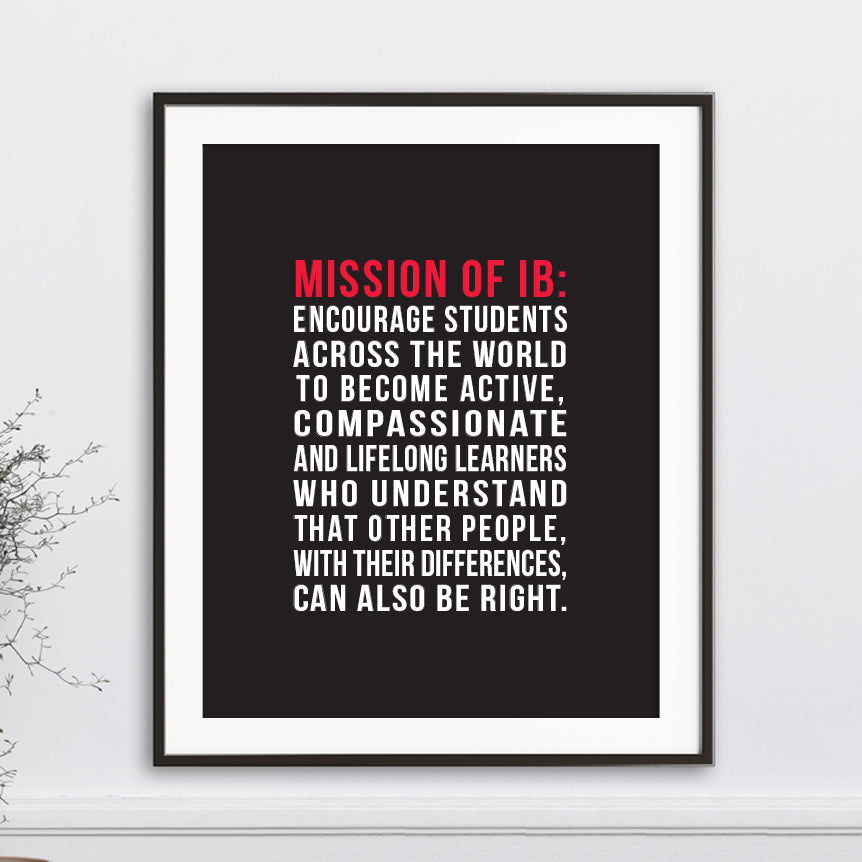 Mission Statement for Business, Corporate Mission // Office Sign