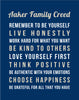 Personalized Family Rules Wall Art // In this Family