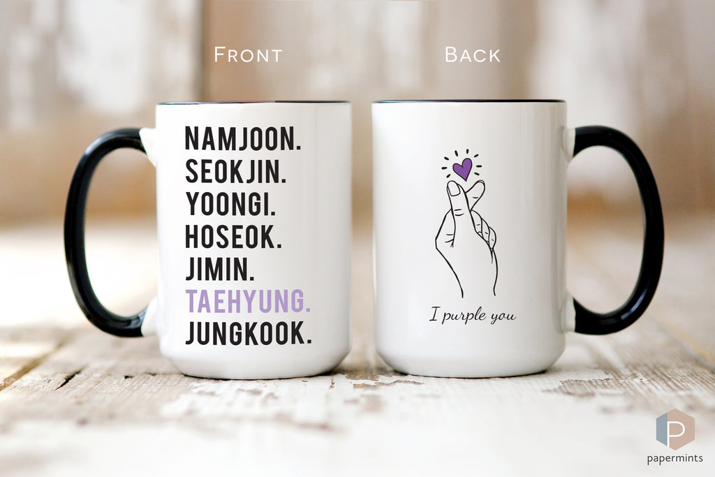 BTS Bias Army Mug - I Purple You