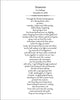 Custom Poem Print //  Classic Book Page Art