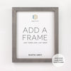 Home Coordinates Wall Art // Housewarming Gift