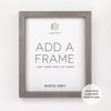 Round Photo Guest Book Alternative for wedding // Poster or Canvas