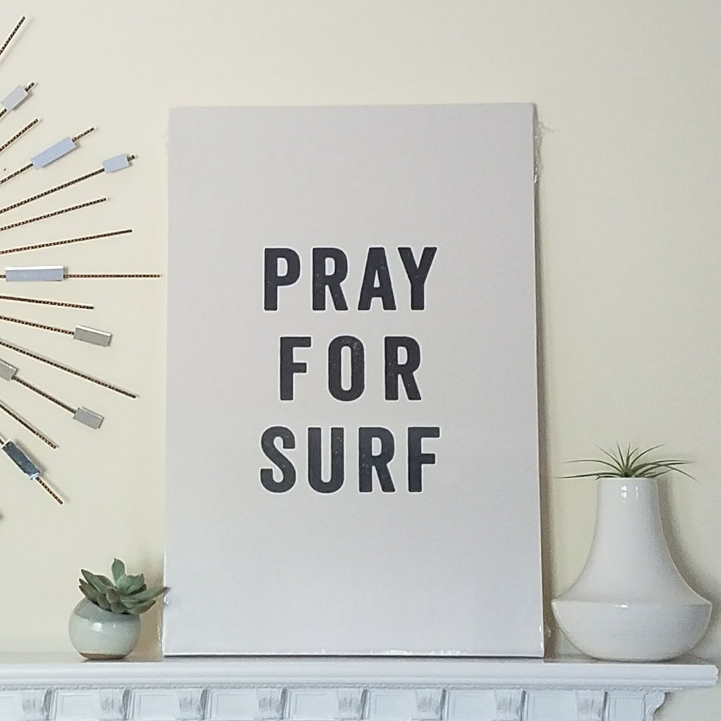 Custom Words Canvas Art // Phrase or Saying