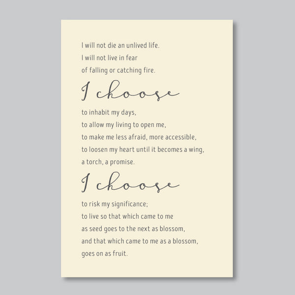 Personalized Poem or Quote // Modern Farmhouse Decor