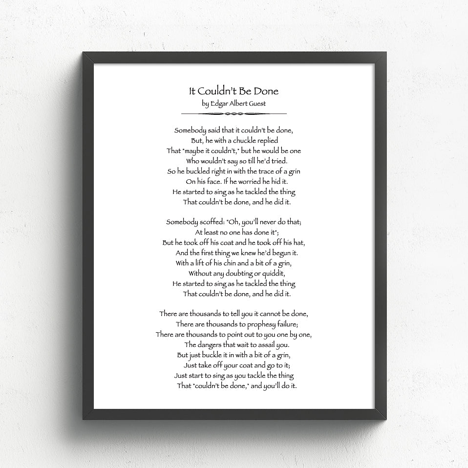 Custom Poem Print //  Classic Book Page Art