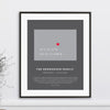 Virginia Custom Coordinates State Print // Any State