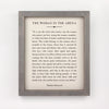 Woman in the Arena Art Print // Inspirational Wall Art