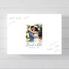 Custom Portrait Wedding Guest Book Alternative // Digital Watercolor