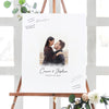 Custom Portrait Wedding Guest Book Alternative // Digital Watercolor