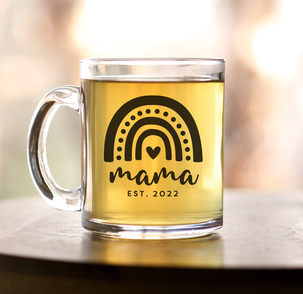 Mama Established Rainbow Mug // New Mom Gift