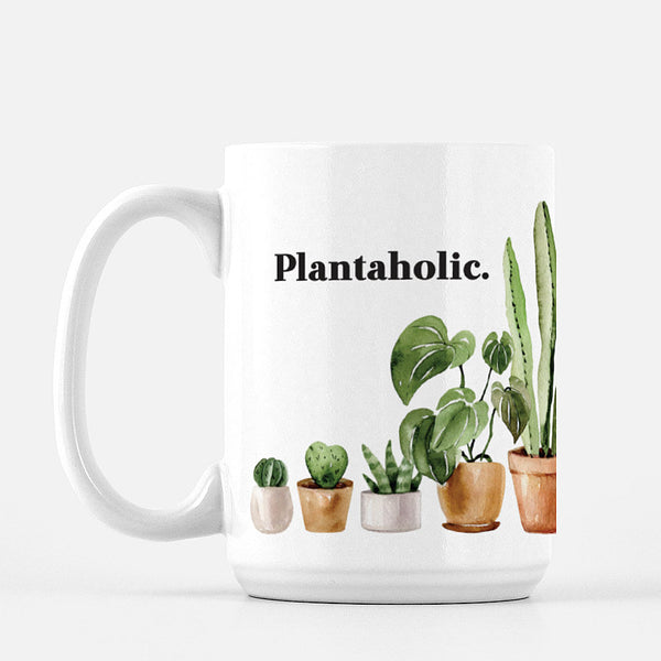 Plantaholic Mug // Plant Lover Gift