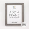Modern Square Photo Guest Book Alternative for wedding // Poster or Canvas