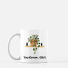 You Grow Girl Plant Mug // Retro Plant Mug