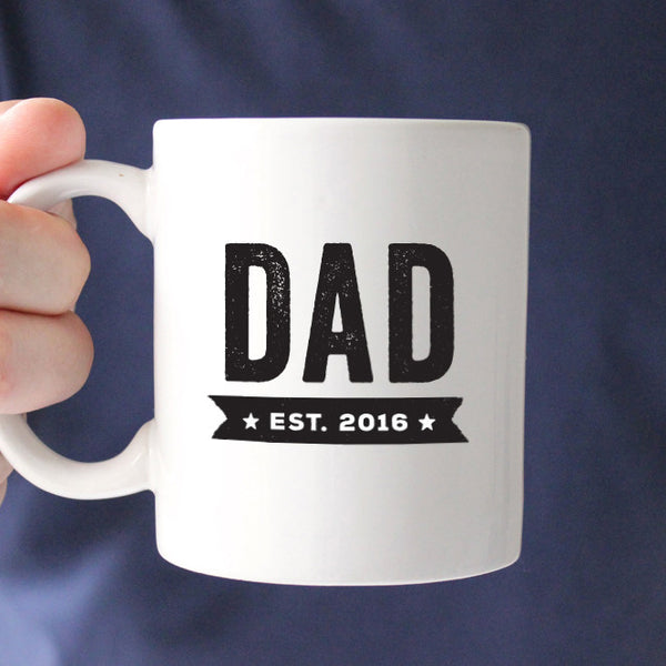 Dad Established Coffee Mug
