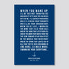 Personalized Nautical Anniversary Print // Bold Text with Anchor Motif