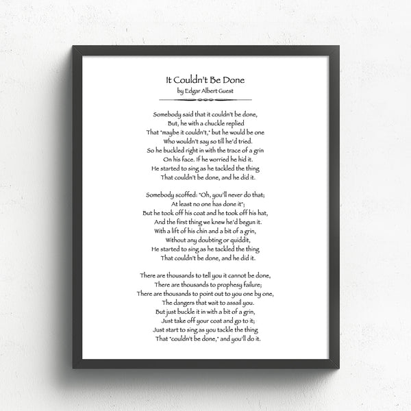 Custom Poem Print //  Classic Book Page Art