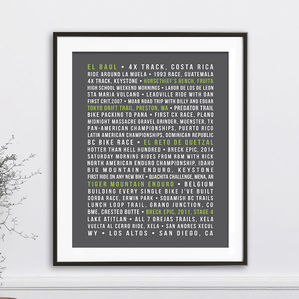 Custom Special Memories Print //  Word Art