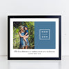 Mom and Son Quote // Personalized Photo Print