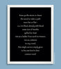 Personalized Quote, Custom Typography Poster (Poem, Inspirational Quote, message, song lyrics) custom colors